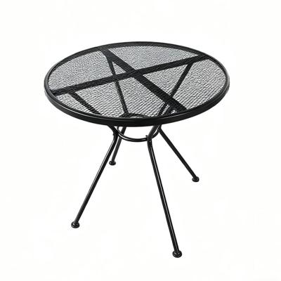 Outdoor mesh round table
